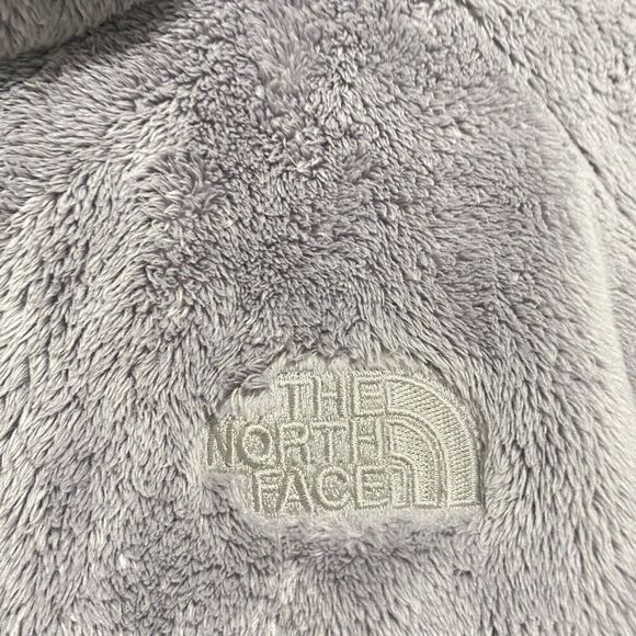 The North Face Osito Women's Small Gray Fleece Jacket Full Zip Up Gorpcore - Picture 7 of 9